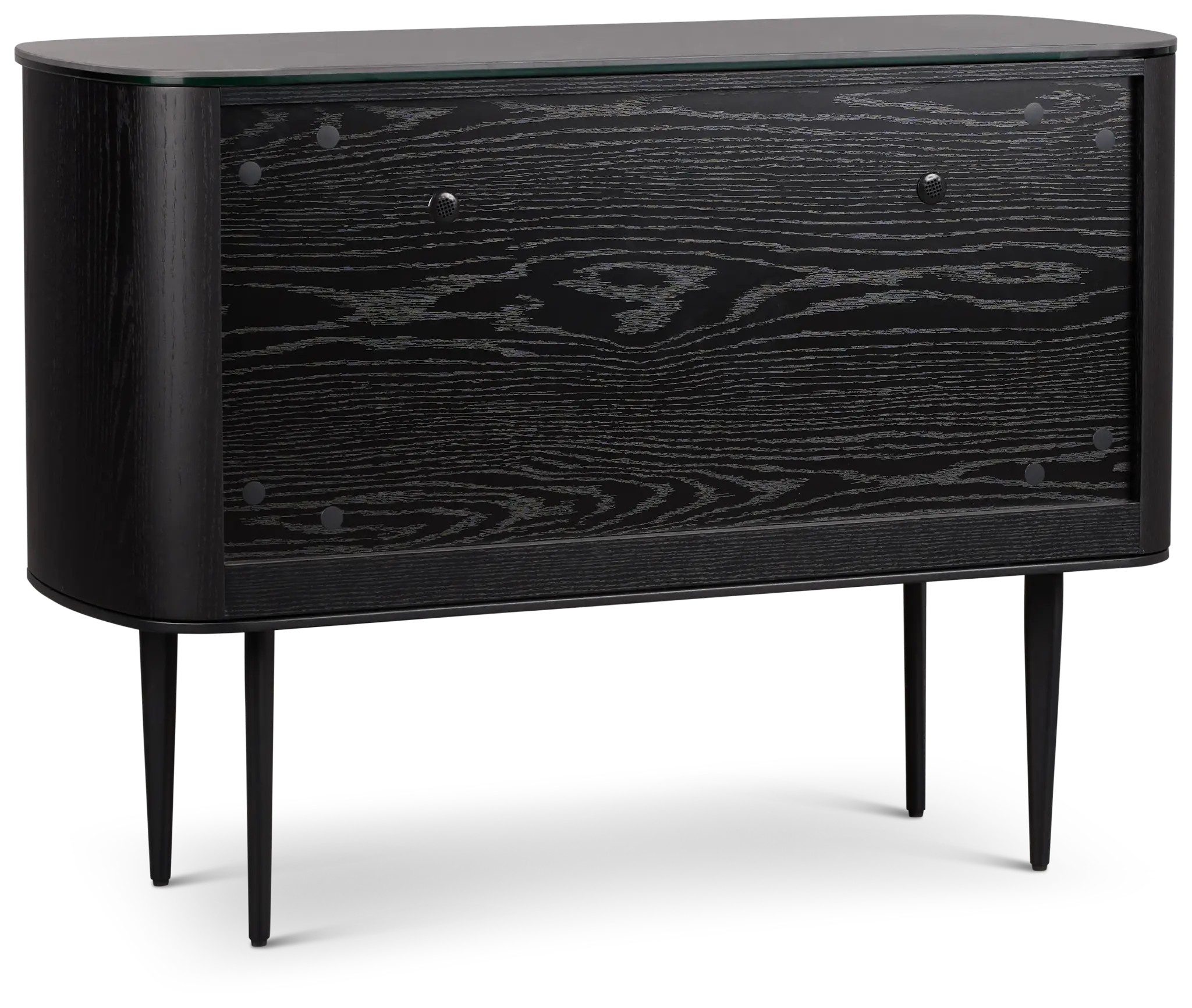 Kayden Black Two-door Cabinet Kayden Black Two-door Cabinet
