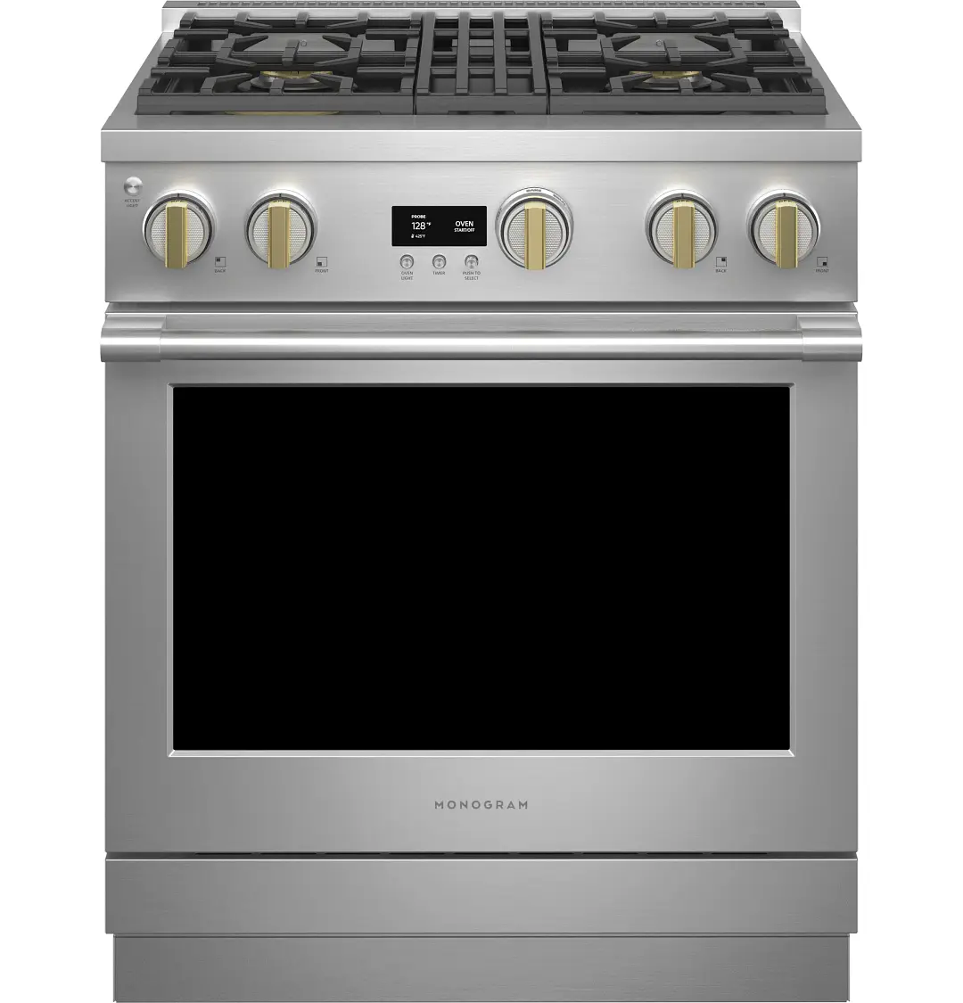 Monogram 304 Series Stainless Steel 30" Dual Fuel Range Monogram 304 Series Stainless Steel 30" Dual Fuel Range