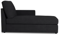 Citymod Dark Gray Fabric Right Chaise