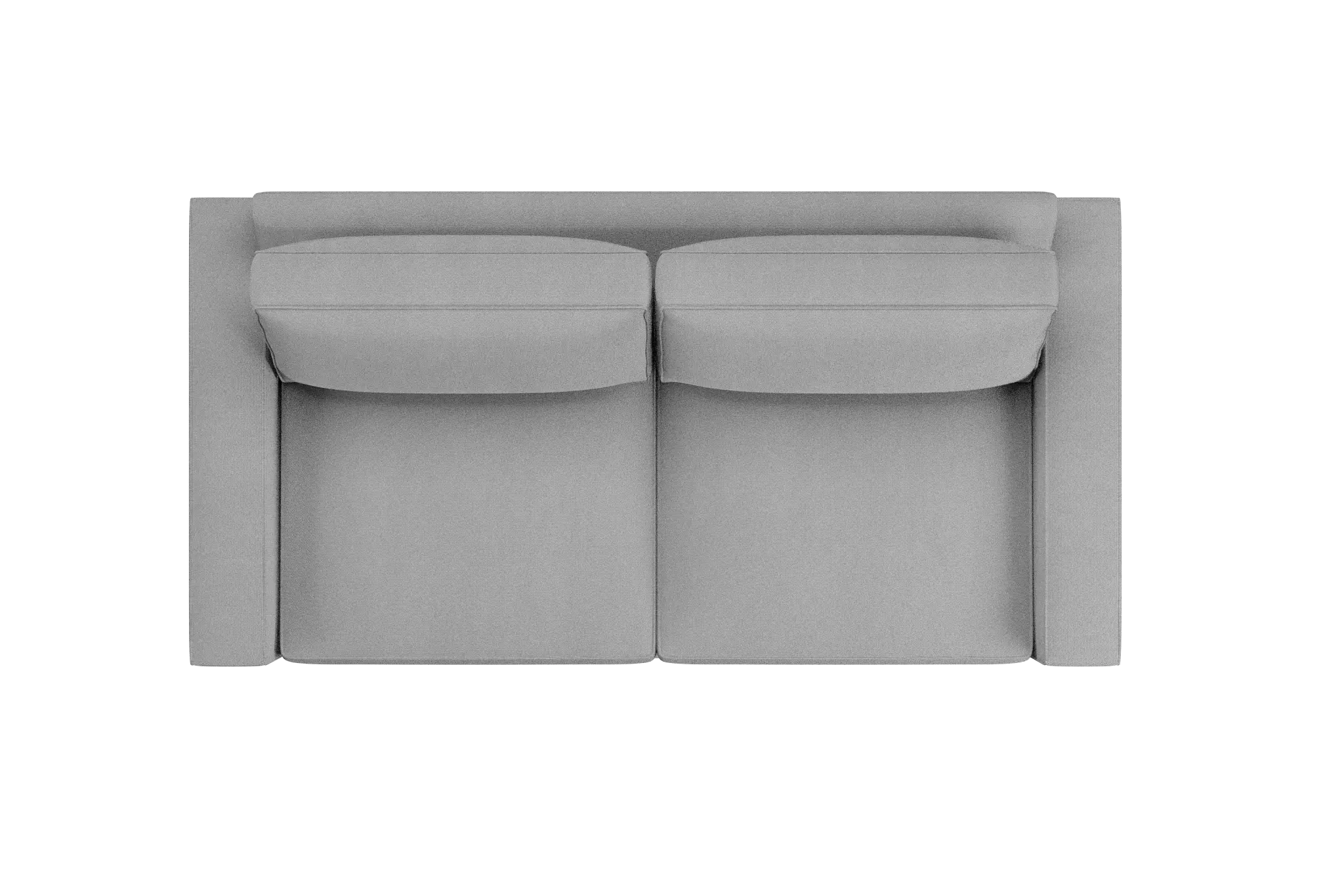 Edgewater Delray Light Gray 84" Sofa W/ 2 Cushions Edgewater Delray Light Gray 84" Sofa W/ 2 Cushions