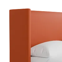 Captiva Joya Orange 48" Upholstered Shelter Bed