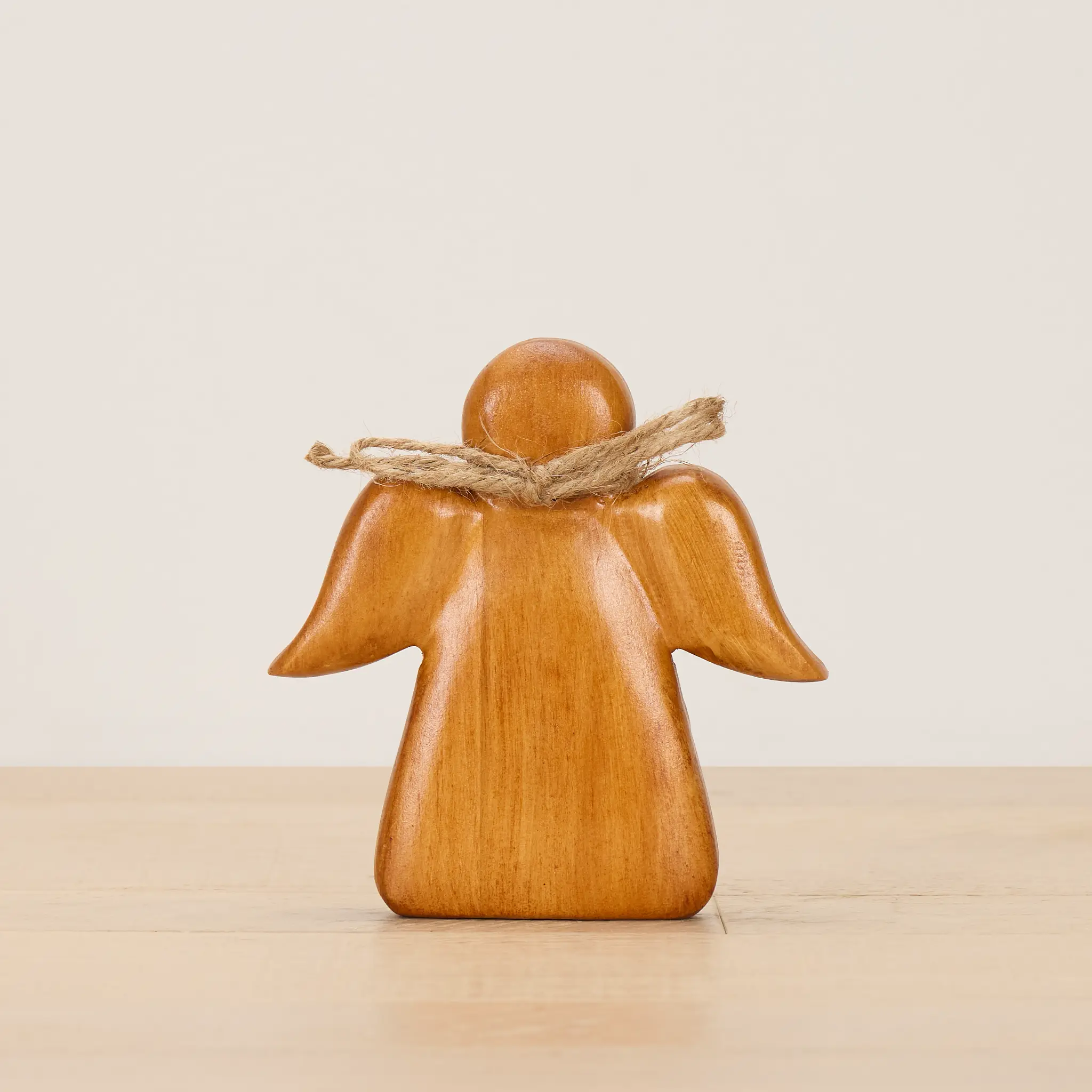 Angel Mid Tone Wood Sculpture Angel Mid Tone Wood Sculpture
