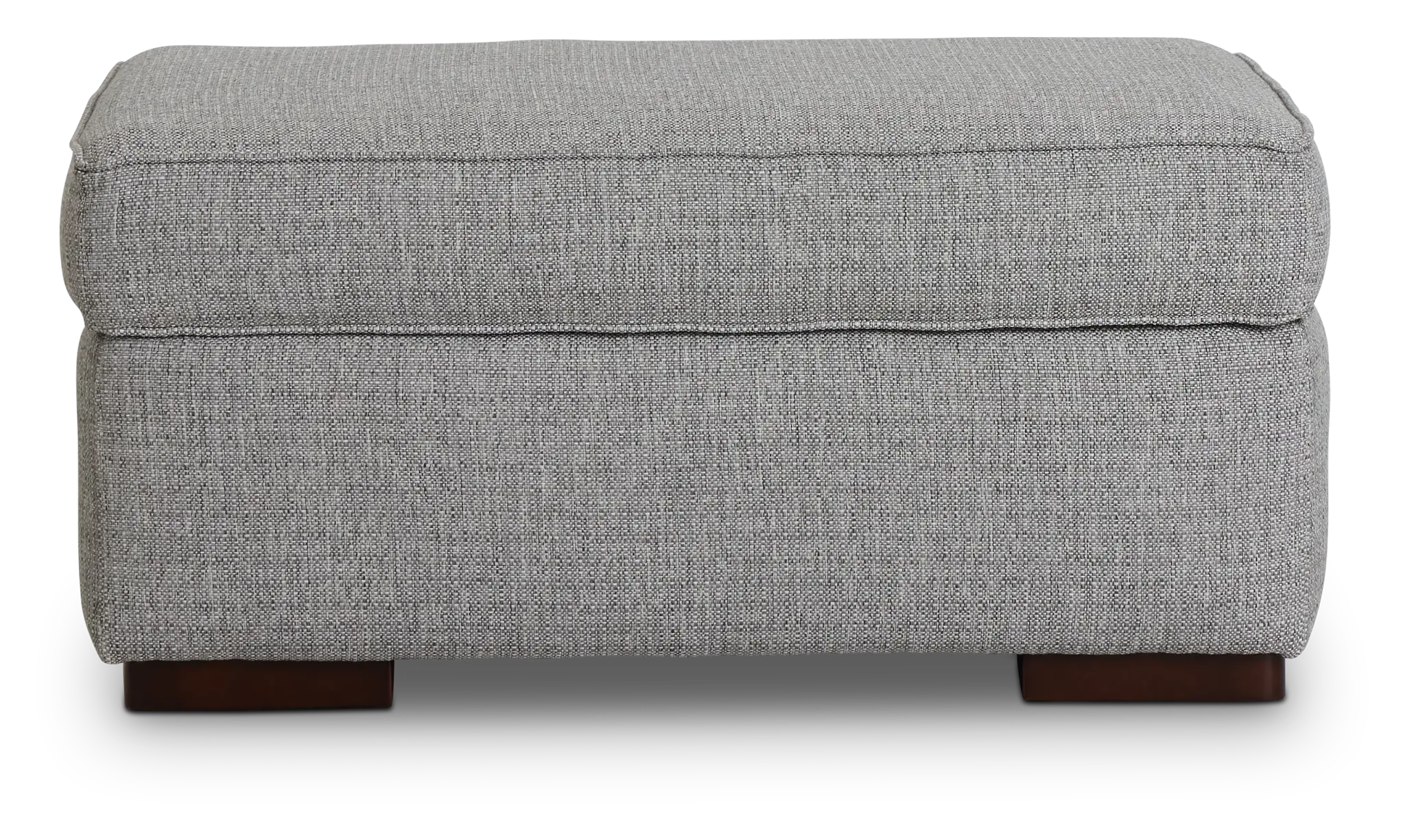 Austin Gray Fabric Ottoman Austin Gray Fabric Ottoman