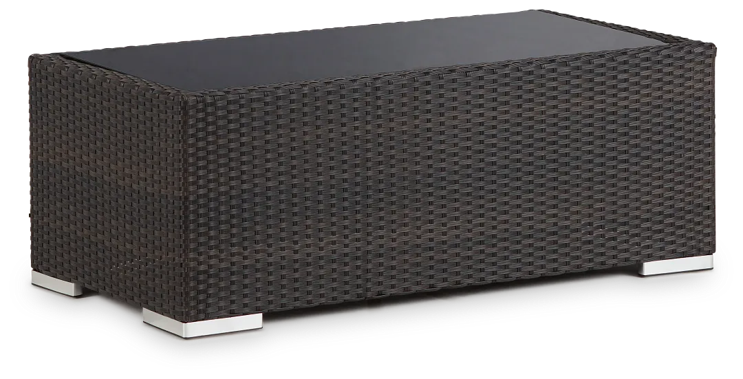 Fina Dark Tone Rect Coffee Table