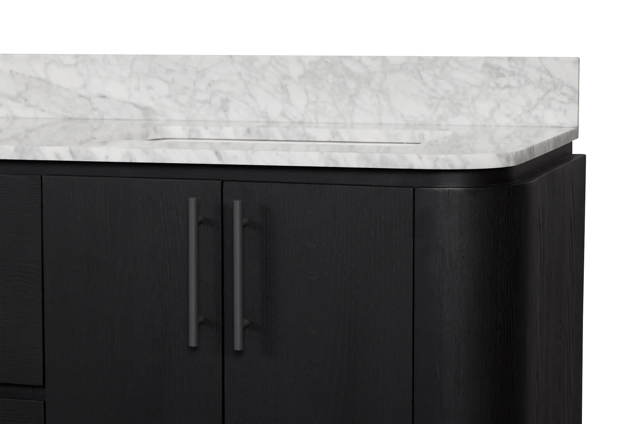 Nomad Black 60" Double Bathroom Vanity Nomad Black 60" Double Bathroom Vanity