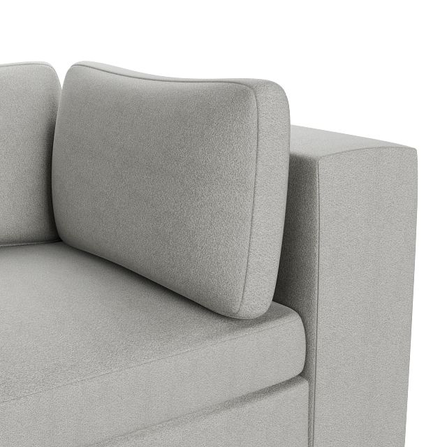 Destin Sutton Gray Fabric 6-piece Modular Sectional