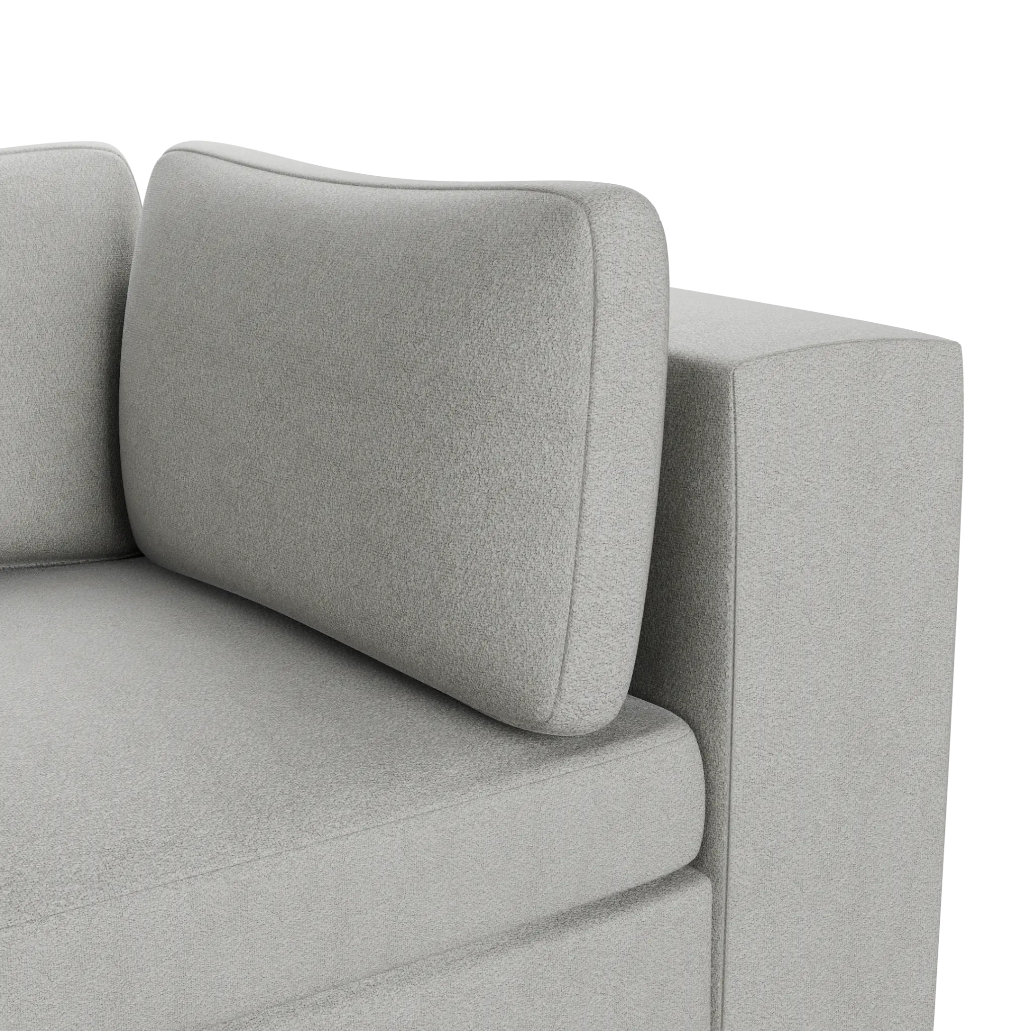 Destin Sutton Gray Fabric 6-piece Modular Sectional Destin Sutton Gray Fabric 6-piece Modular Sectional