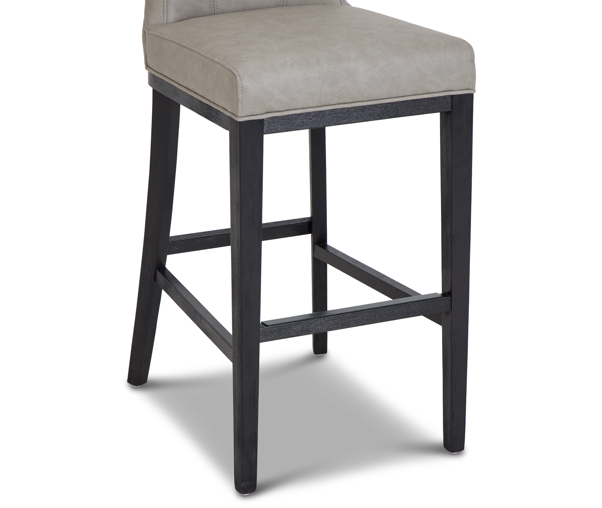 Lori Light Gray Micro 30" Barstool Lori Light Gray Micro 30" Barstool