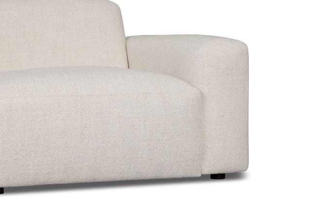 Baylor Light Beige Fabric Right Chair
