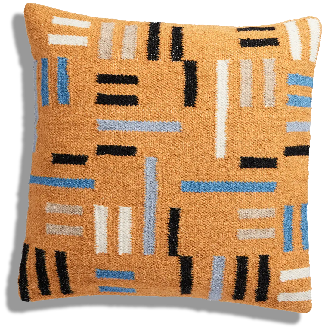 Sole Yellow 22" Accent Pillow Sole Yellow 22" Accent Pillow