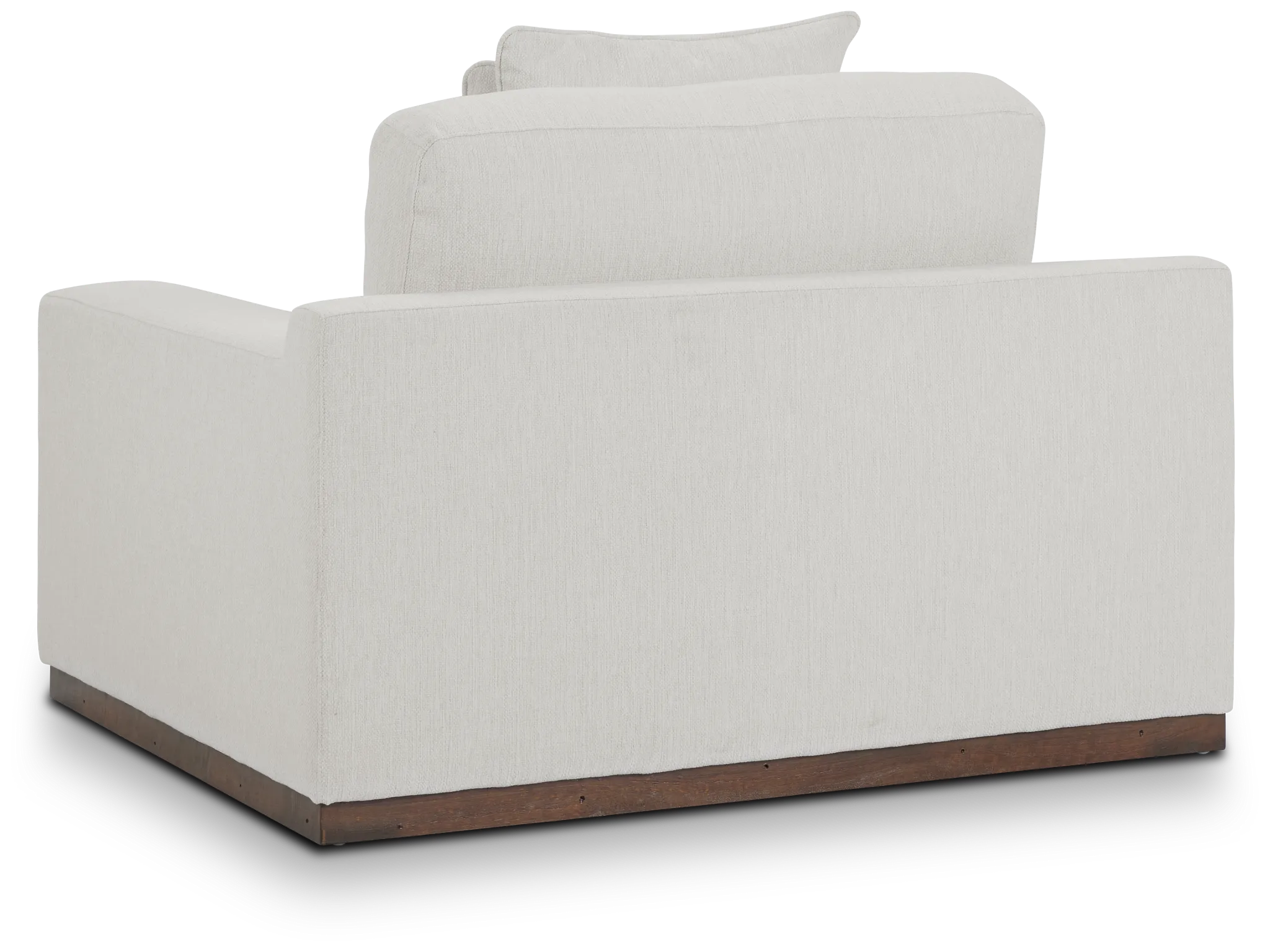 Mckenzie White Fabric Chair