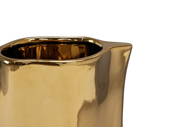 Soren Gold Large Vase
