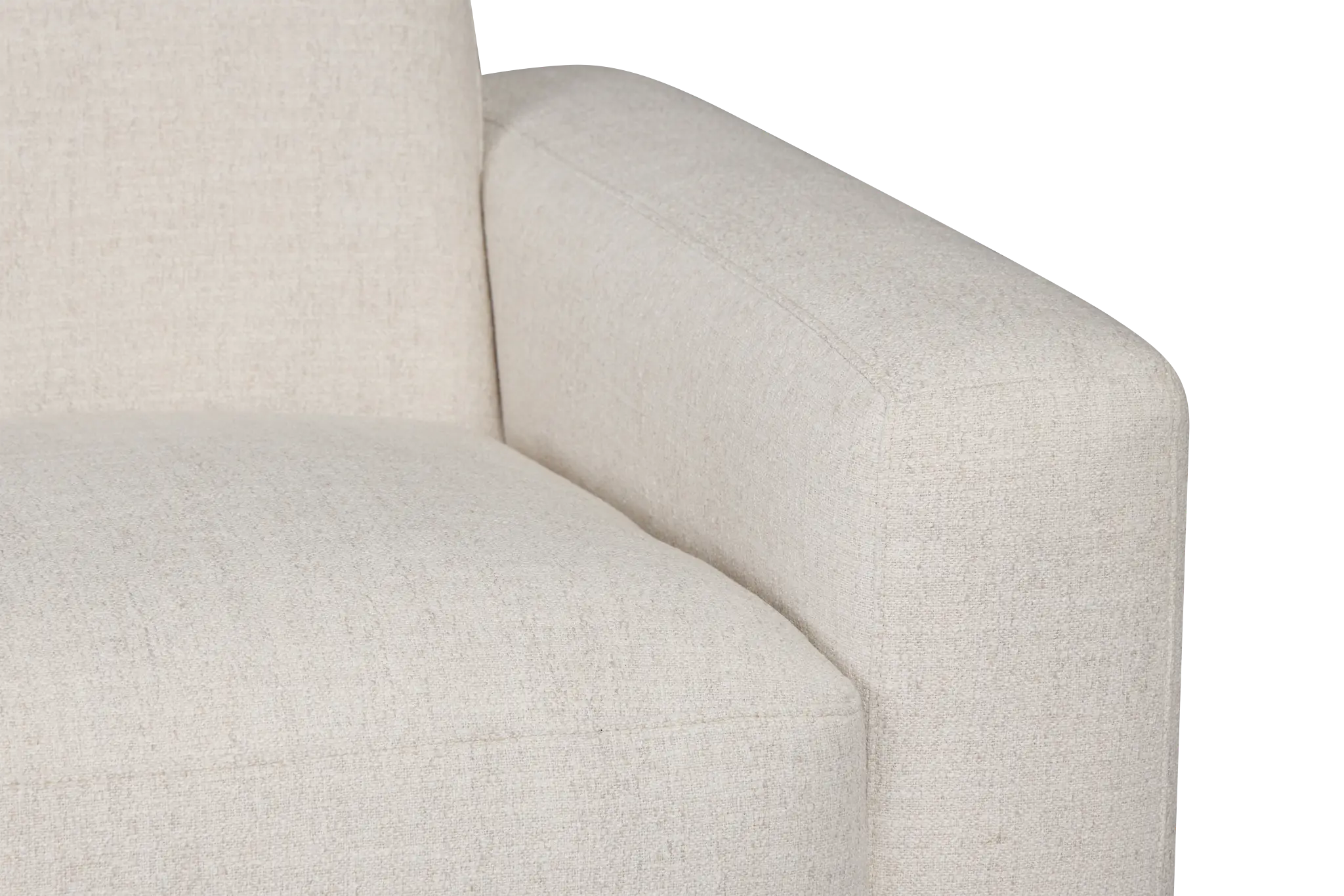 Baylor Light Beige Fabric Right Chair Baylor Light Beige Fabric Right Chair