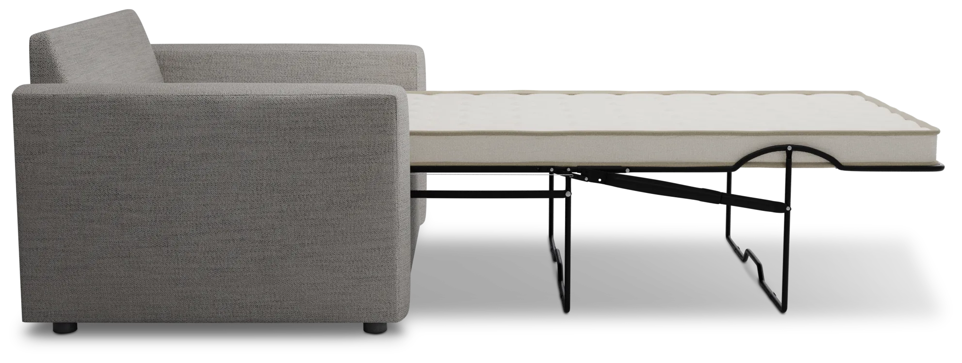 Siesta Maguire Pewter Fabric Innerspring Sleeper