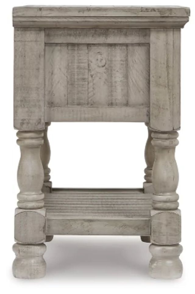 Harrastone Gray 1-drawer Nightstand