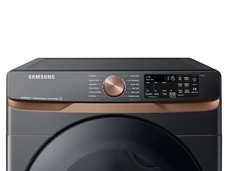 Samsung 8300 Series Black Front Load Gas Dryer Samsung 8300 Series Black Front Load Gas Dryer