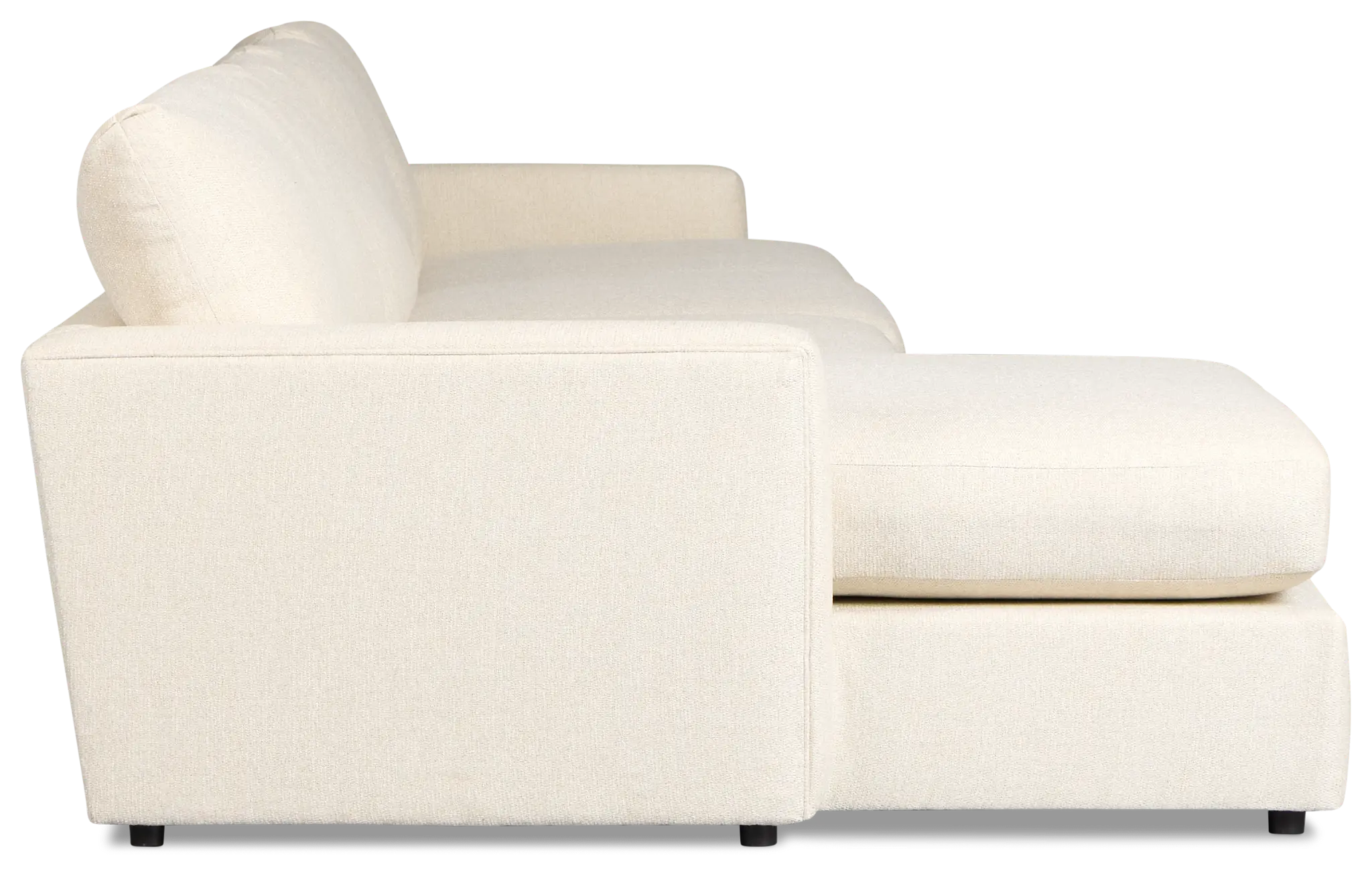 Maxwell Light Beige Fabric Small Left Chaise Sectional Maxwell Light Beige Fabric Small Left Chaise Sectional