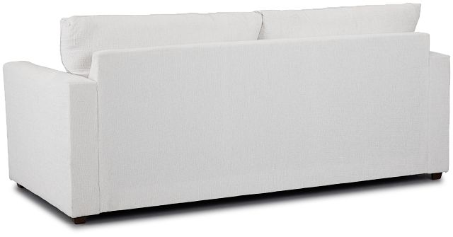 Avalon White Fabric Sofa