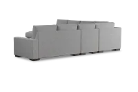 Edgewater Maguire Gray Large Left Chaise Sectional