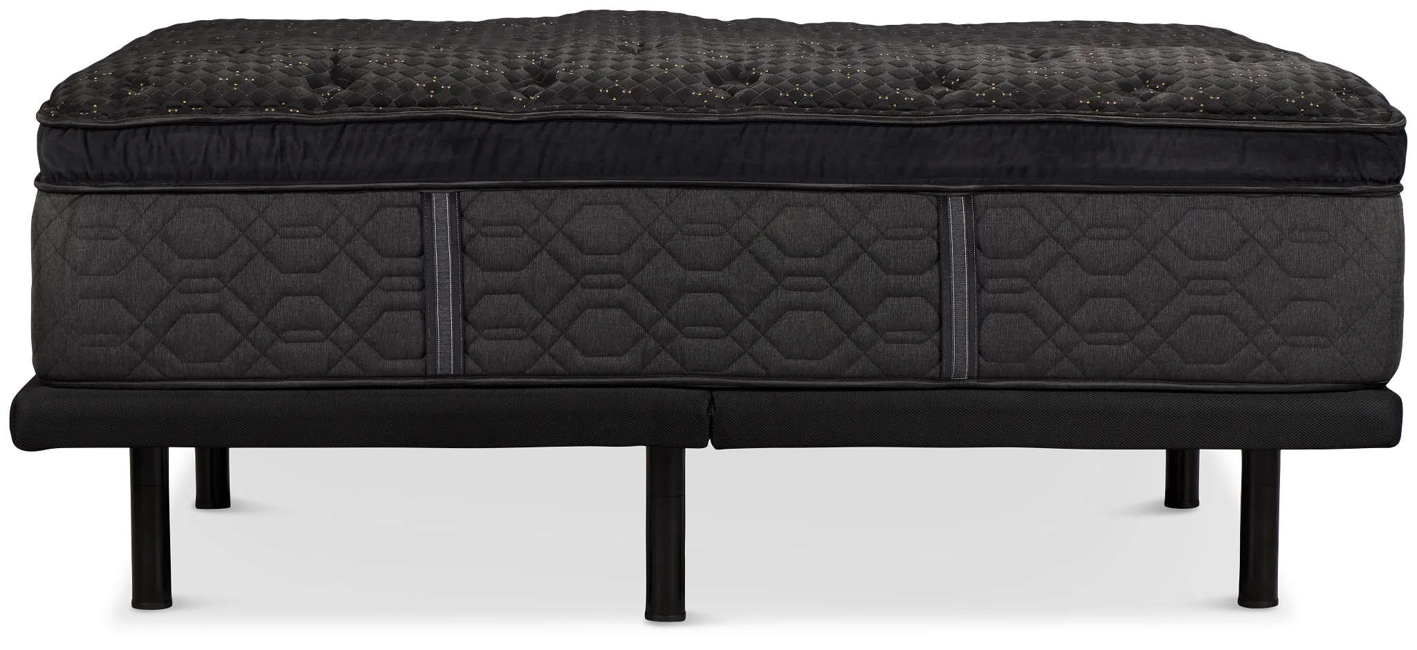 Beautyrest Black Series Four Summit Plush Deluxe Adjustable Mattress Set