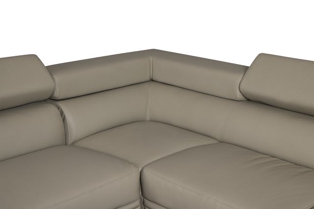 Drew Gray Micro Right Chaise Sectional