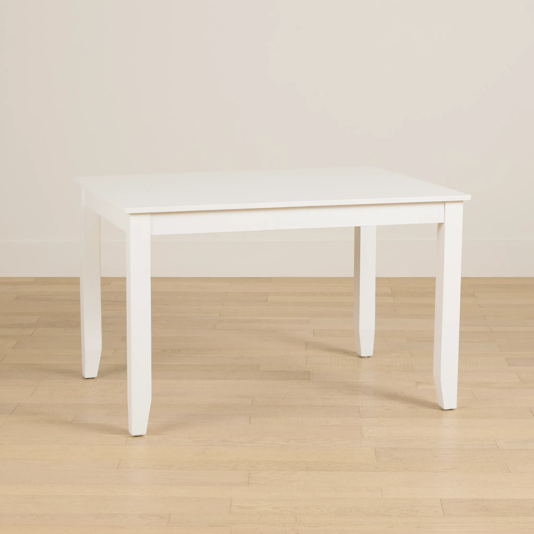 Edgartown White Rectangular Table