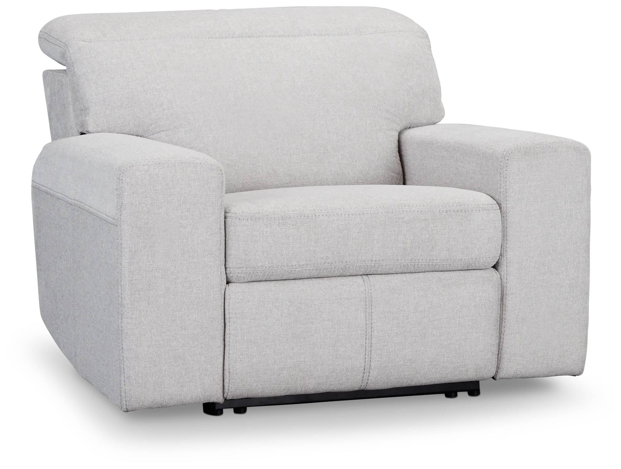 Callum Light Gray Fabric Recliner Callum Light Gray Fabric Recliner