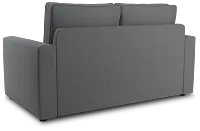 Siesta Revenue Gray Fabric Loveseat