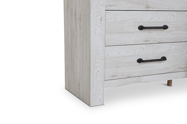 Blueridge Two-tone Dresser & Mirror