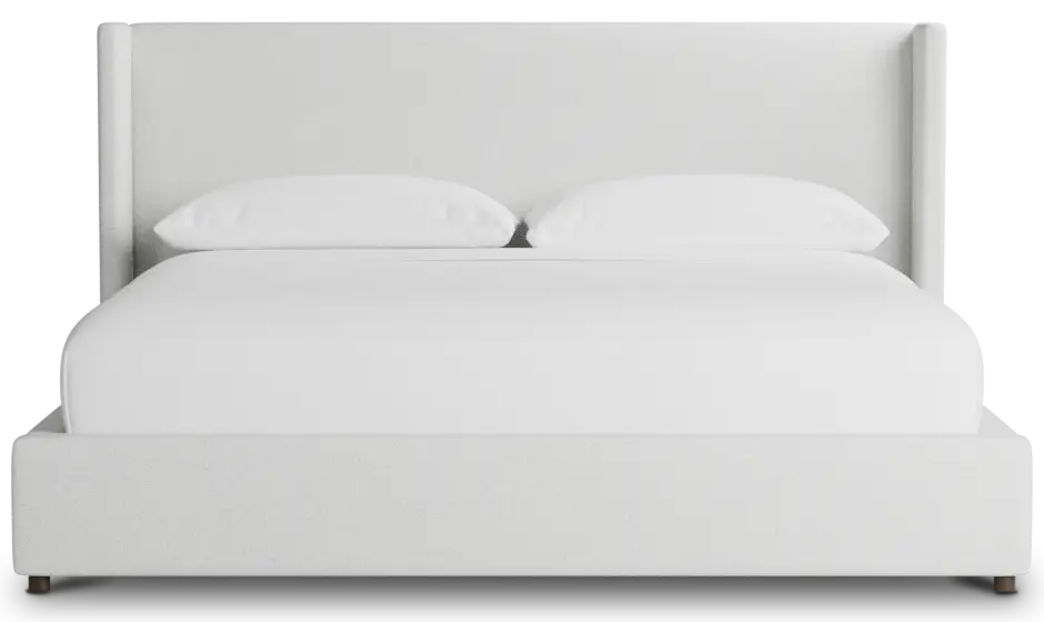 Captiva Elite Ivory 48" Upholstered Shelter Bed Captiva Elite Ivory 48" Upholstered Shelter Bed