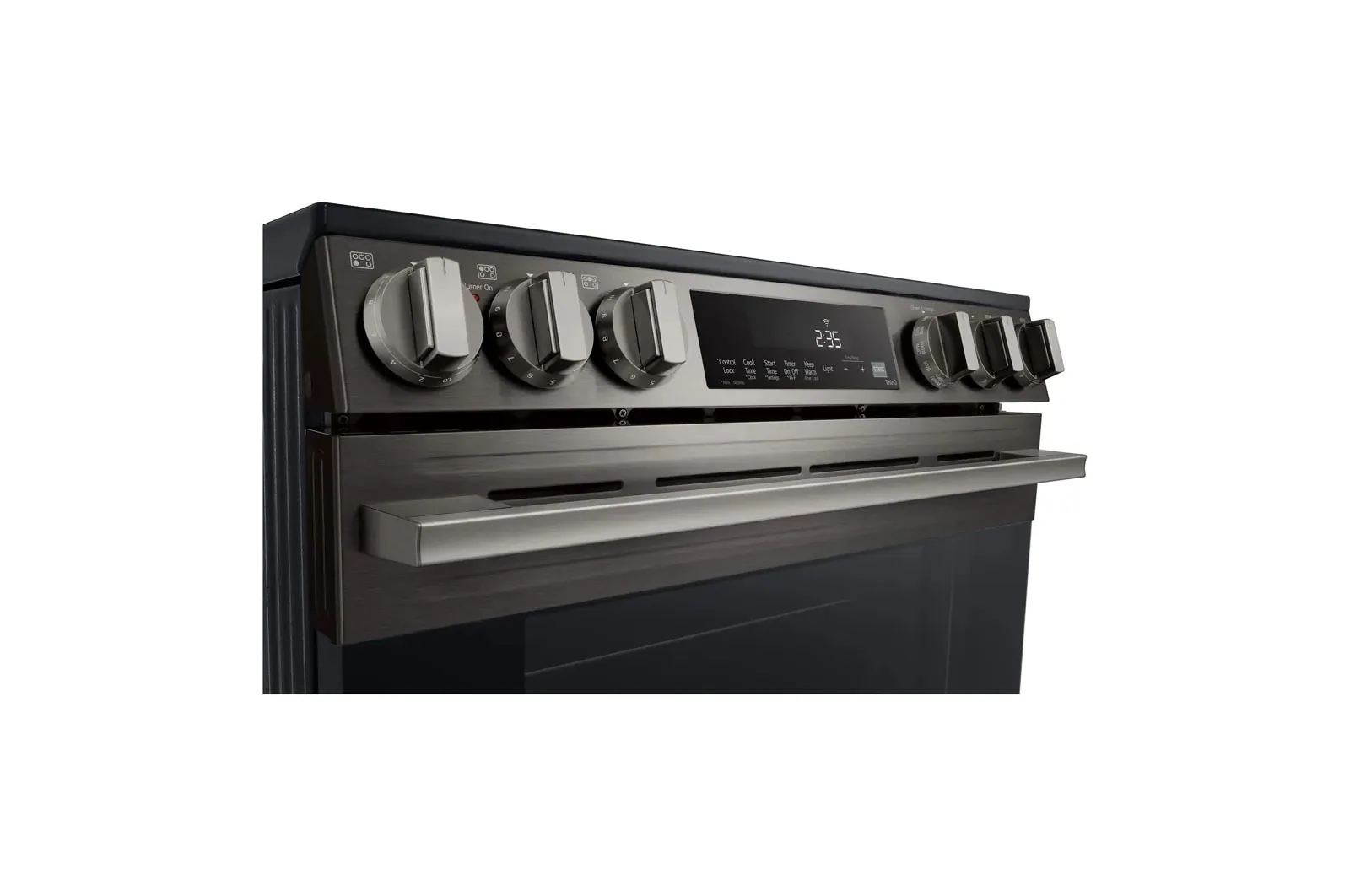 Lg 6333 Series Black Electric Range