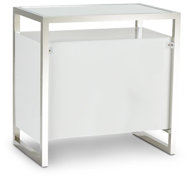 Miami White Nightstand