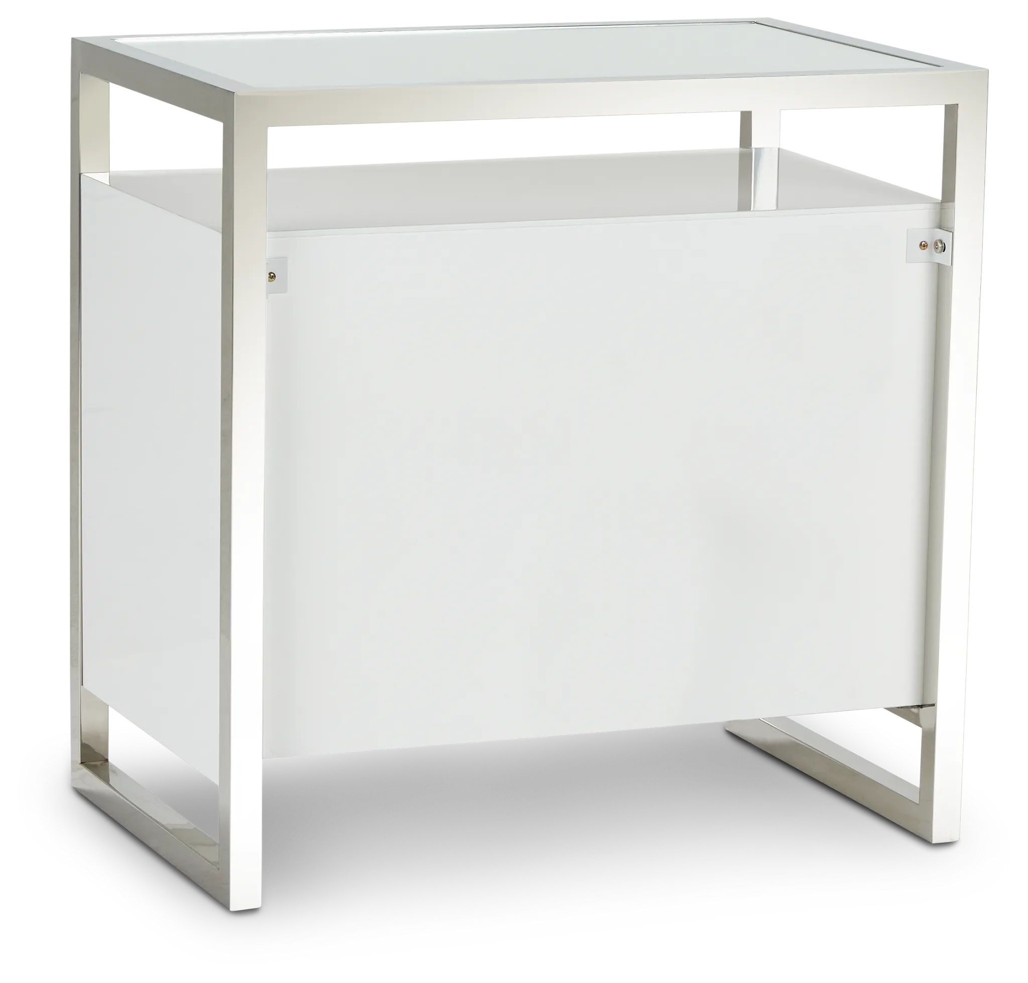 Miami White Nightstand