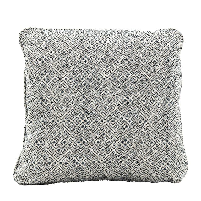 Adriana Teal Down Accent Pillow (1)