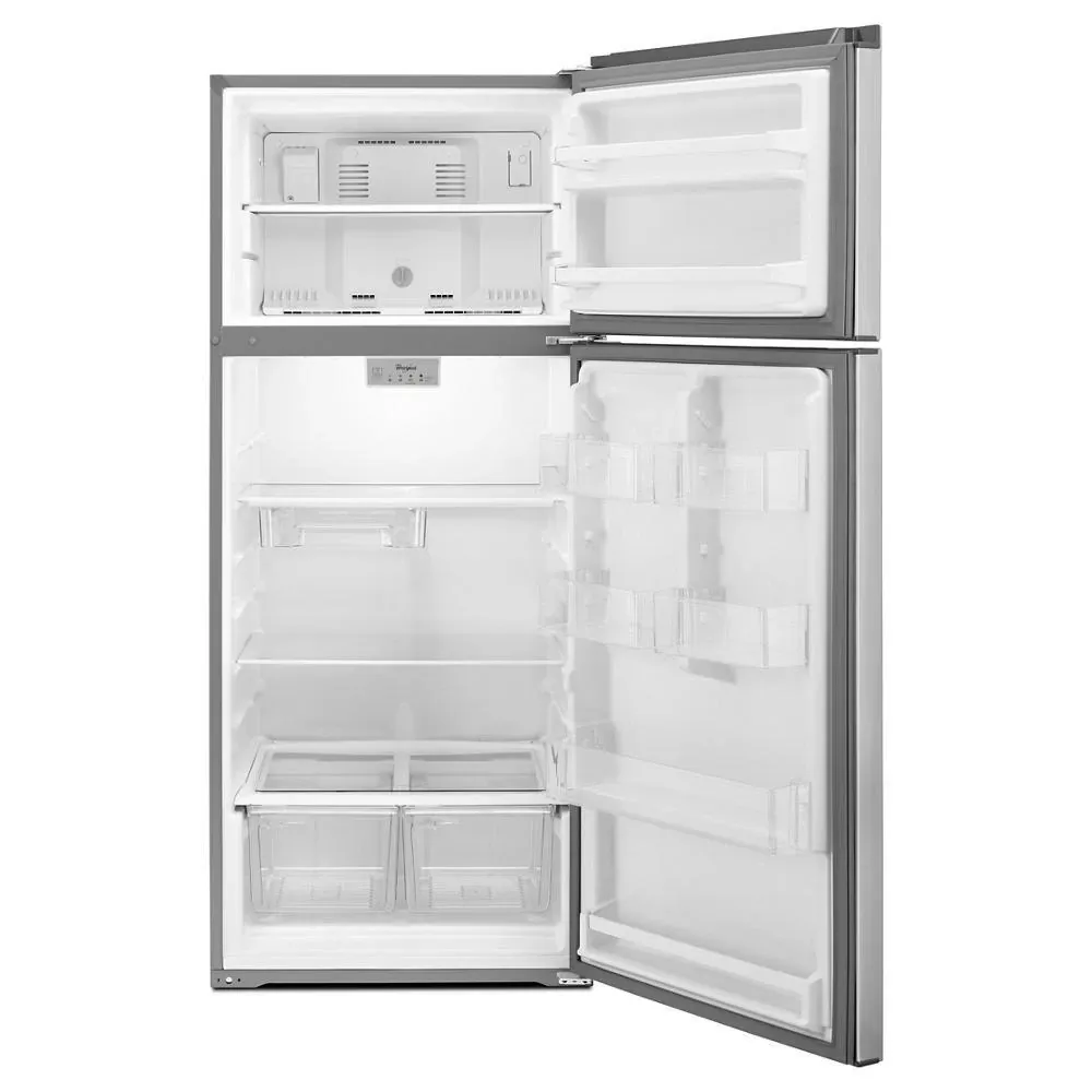 Whirlpool 518 Series Stainless Steel Top Freezer Refrigerator