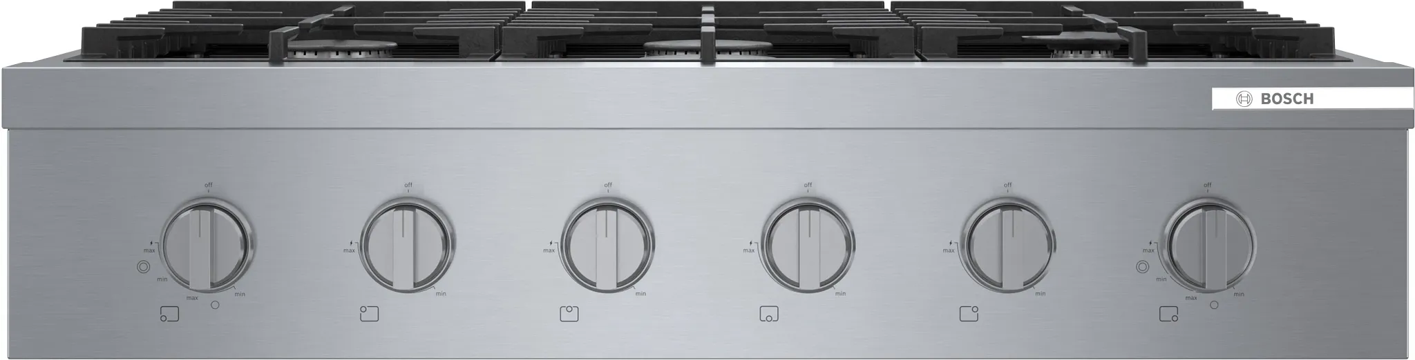 Bosch 800 Series Stainless Steel 36" Gas Cook Top