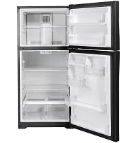 Ge 19 Series Black Top Freezer Refrigerator