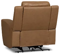 Colton Brown Micro Power Recliner With Power Headrest