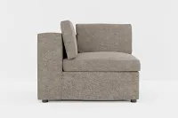 Destin Elite Brown Fabric Corner Chair