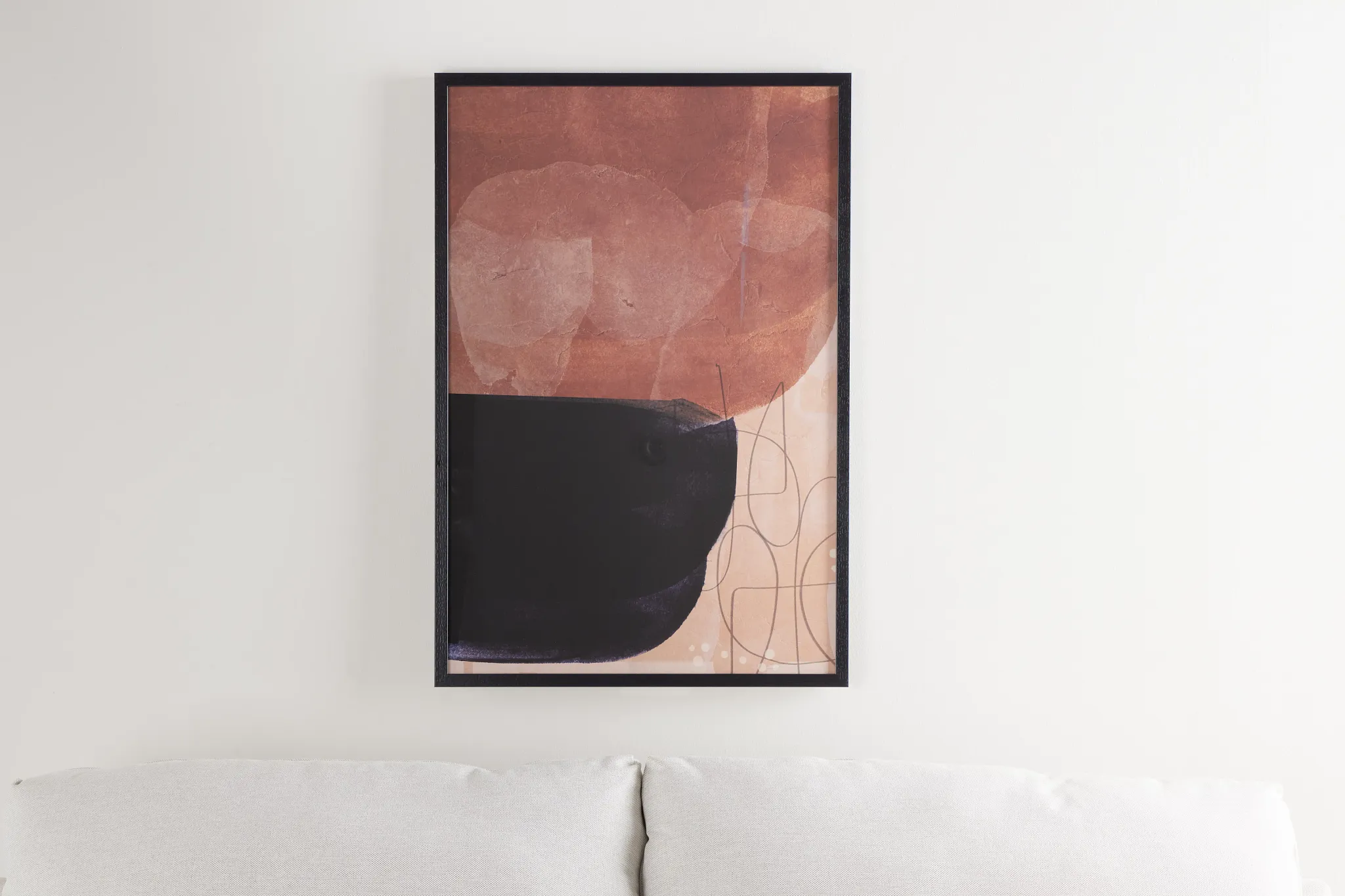 Conan Brown Framed Wall Art