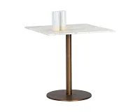 Elvira White 30" Square Table