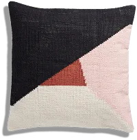 Hart Black 22" Accent Pillow