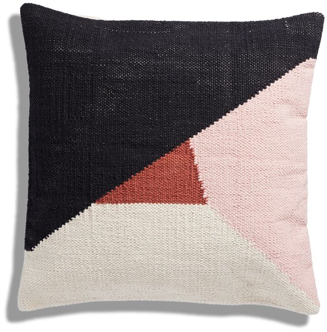 Hart Black 22" Accent Pillow