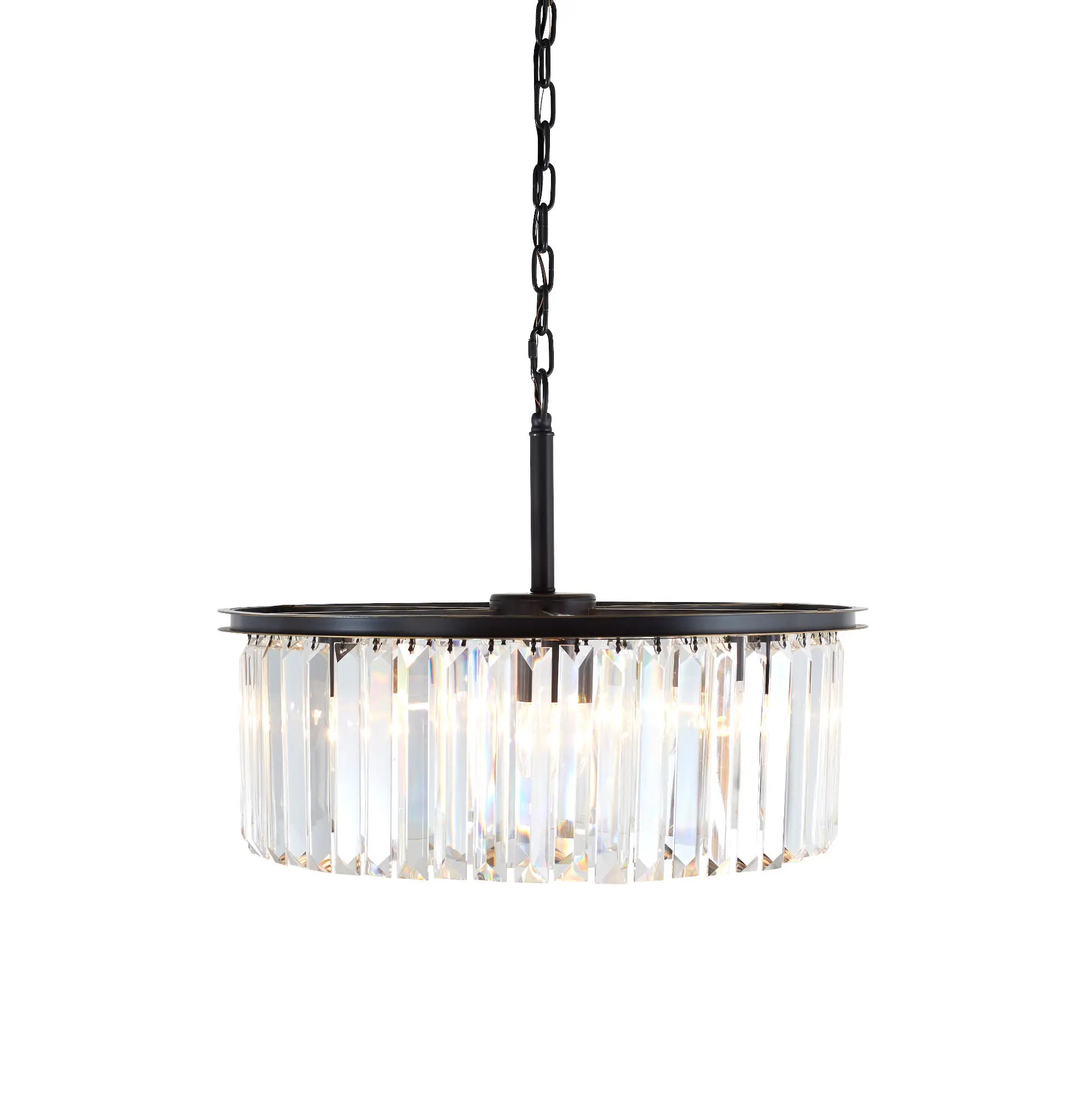 Audrey Black Round Chandelier Audrey Black Round Chandelier