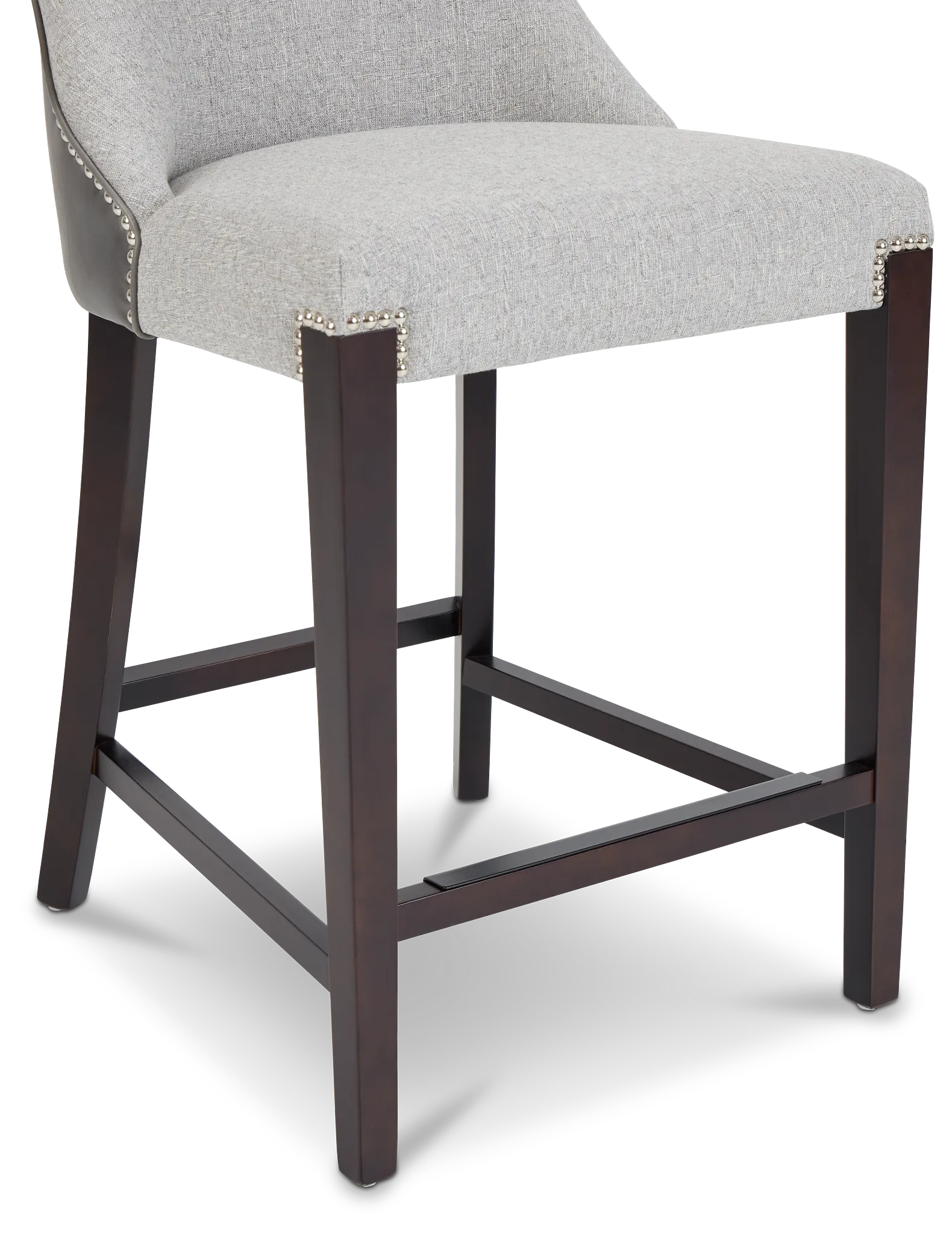 Brynn Light Gray Micro 24" Barstool
