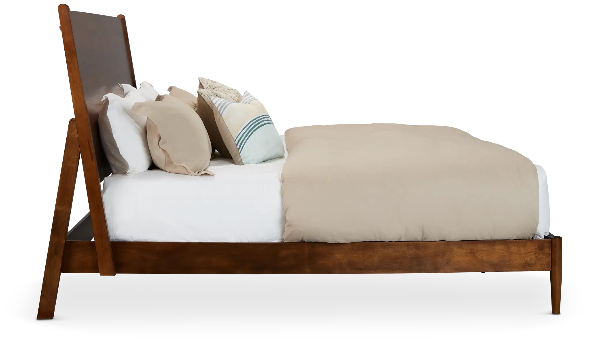 Palmdale Dark Tone Platform Bed Palmdale Dark Tone Platform Bed