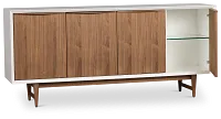 Flynn White Credenza