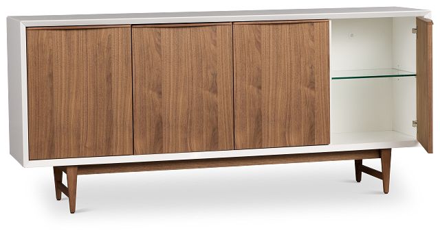 Flynn White Credenza