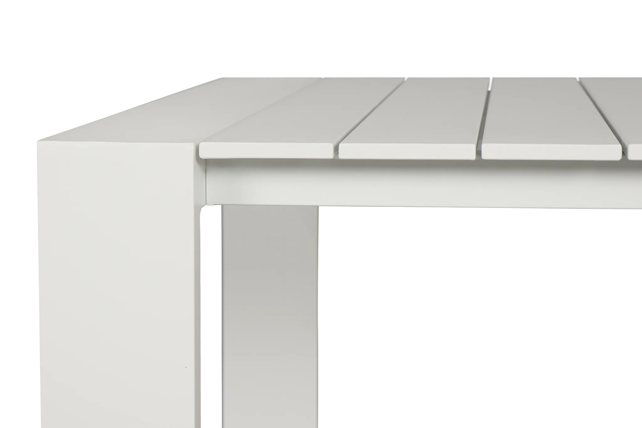 Sunrise White 86" Rectangular Table