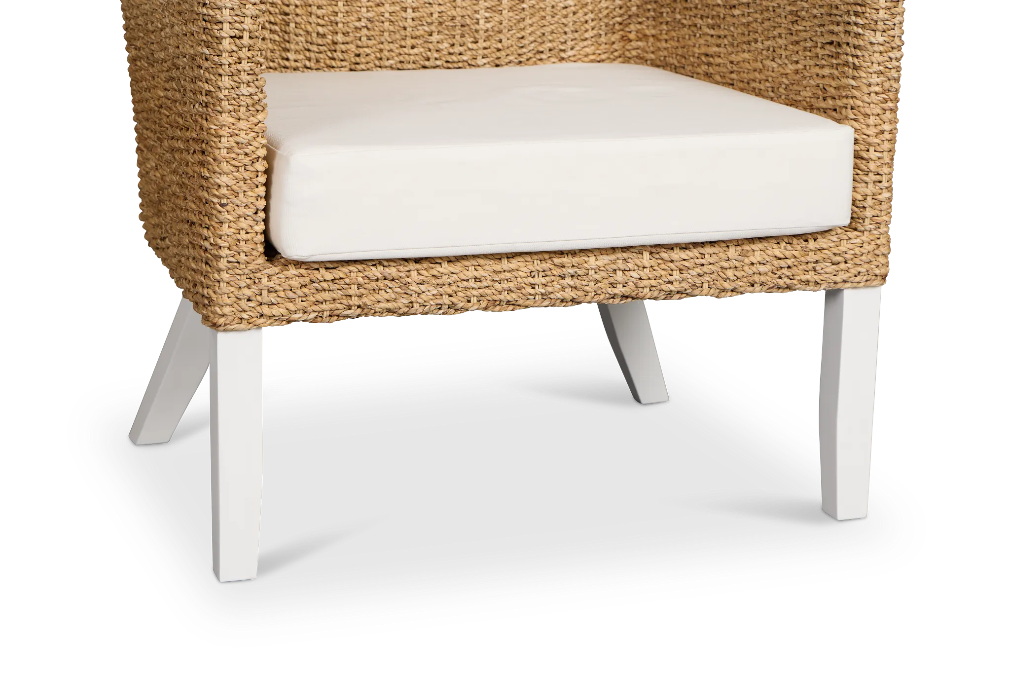 Marley Light Tone Woven Accent Chair